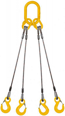 Строп канатный  четирьохвитковой 4СК 6,3х3000 мм