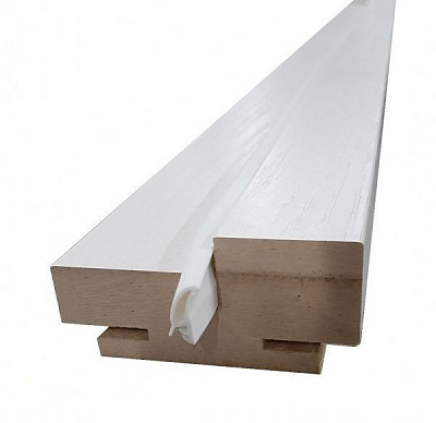 Дверная коробка Dverona ПП патина 2100x80x40м м с уплотнителем