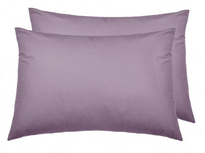 Набір наволочок Solid 70x50 см фіолетовий Luna