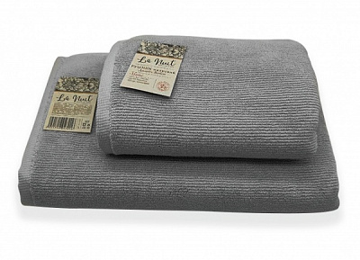 Полотенце 70x140 см серый La Nuit 