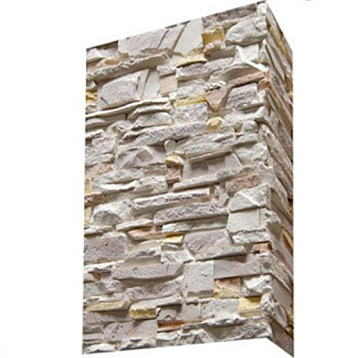 Плитка гипсовая прямая Живой камень Арктика 0,55 кв.м 