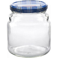 Банка с крышкой 0,55 л 1550Н Everglass