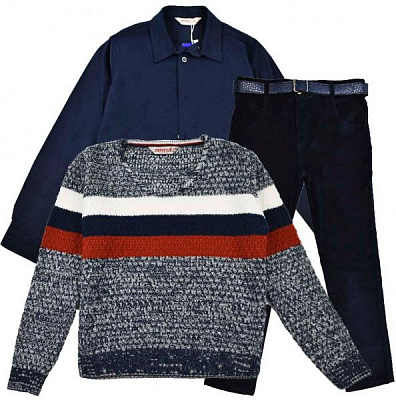 Комплект детской одежды Fornello 2232 р.116-122 синий 2232 