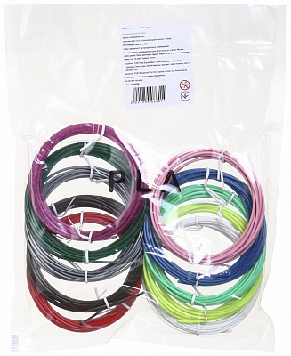 Набор 3D Pen Kit PLA ниток для 3D ручки PLA-10 colors