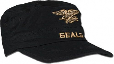 Кепка Mil-Tec [019] Navy Seals Black (12311002) one size