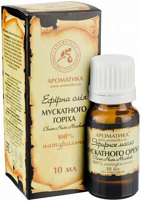 Эфирное масло Ароматика Мускатного горіха 10 мл 