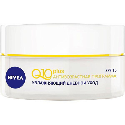 Крем день-ночь Nivea Q10 Plus Увлажняющий 50 мл