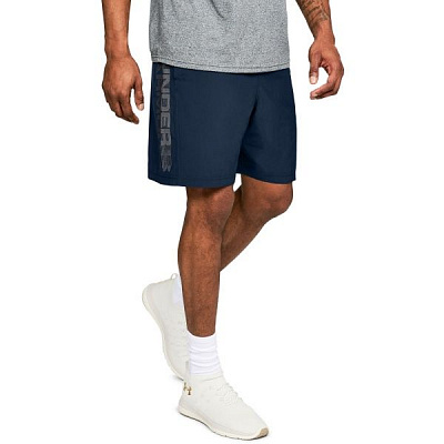 Шорты Under Armour Woven Graphic Wordmark Short 1320203-408 р. M синий