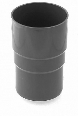 Муфта трубы Bryza 90/90 мм графит 