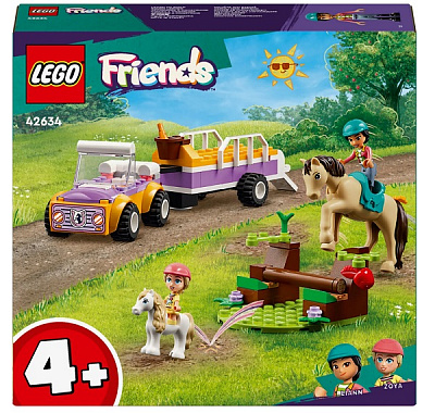 Конструктор LEGO Friends Прицеп для коня й пони 42634