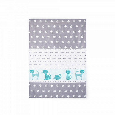 Рушник кухонний Cats 50x70 см Zwoltex графіт