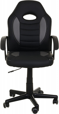 Крісло ігрове Центр Меблів Колин сіро-чорний