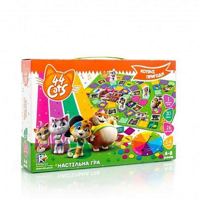 Гра настільна Vladi Toys 44 Коти. Котячі пригоди VT8055-25