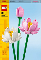 Конструктор LEGO Botanical Цветы лотоса 40647