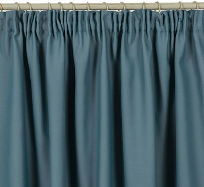 Штора-блекаут Сталева блакитна 150х270 см