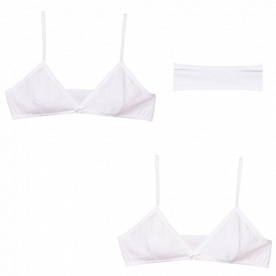 Бюстгальтер GABBI Лакшері р.164 білий 11418