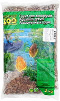 Грунт для аквариума Nechay ZOO Кварцит средний розовый 5-10 мм 2 кг