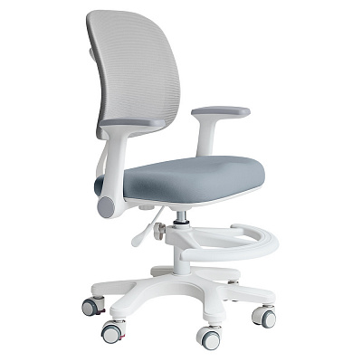 Крісло дитяче Mealux Atlas Air Dark Blue сірий/синій