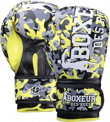 Боксерские перчатки Boxeur BXT-5146 14oz желтый