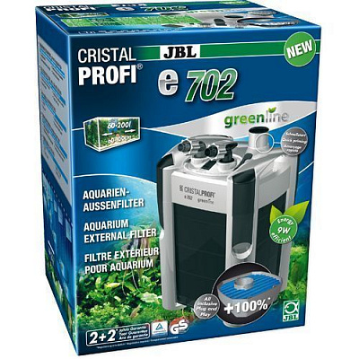Фильтр внешний JBL CristalProfi e702 GreenLine для аквариума 60-160 л 58820