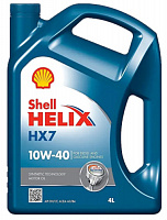 Моторное масло SHELL Helix HX7 10W-40 5 л (550053738)