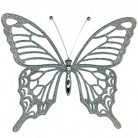 Прикраса новорічна MISLT Метелик середній 15x15 см J0003-4 