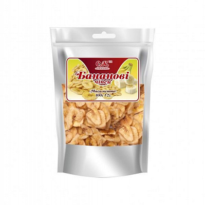 Чипсы банановые Смачно 100 г 