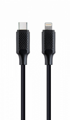 Кабель Cablexpert Power Delivery C-папа/Lightning 1,5 м черный (CC-USB2-CM8PM-1.5M) 
