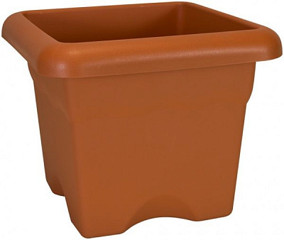 Горшок пластиковый Plastiken Terra Maceta Cuadrada 7733 квадратный 14 л терракот (7733) 