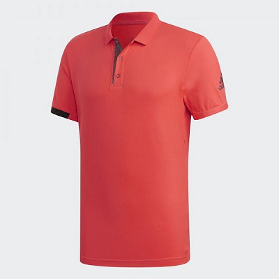 Поло Adidas MCode POLO DP0293 S коралловый