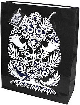 Пакет паперовий Витинанка-дерево 23x18x10 см