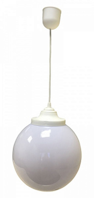 Светильник подвесной E.NEXT e.street.pendant.250 Шар E27 60 Вт бежевый l0120065 