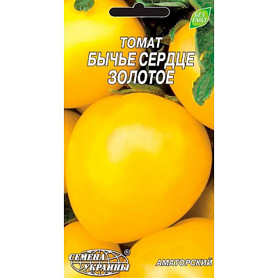 Насіння України Томат Волове серце золоте 0.2 г