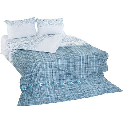 Комплект постільної білизни полуторний Ibodo Ундіна