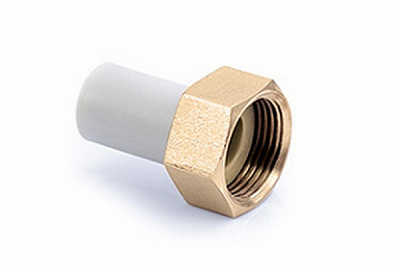 Муфта с накидной гайкой ВН PRAWTECH PP-R O25 x 1 ВР (P820025100)