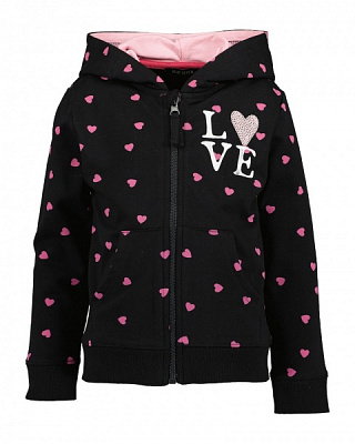 Худі для дівчинки Blue Seven р.110 чорний 764652 X*