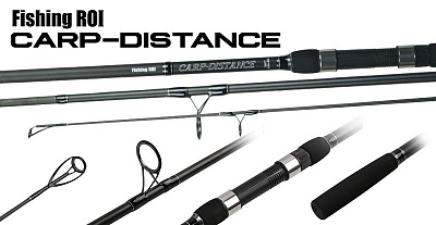 Карповое удилище Fishing ROI 3900 см CARP-Distance 3.90m 4,0lbs 3 PCS г