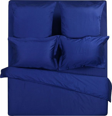 Комплект постельного белья Loft 2 темно-синий Karna 