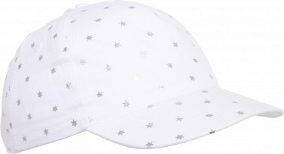 Кепка для девочек Pampona 21 L 11 р.48 серебряный 