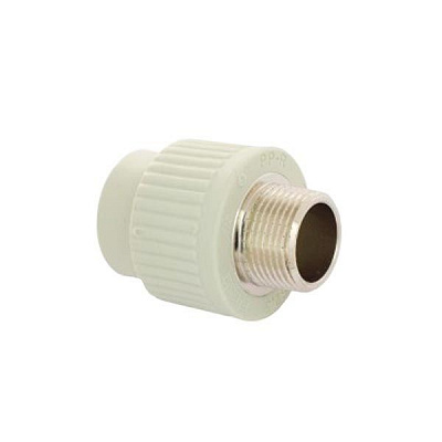 Муфта з різьбою зовнішня Wavin Ekoplastik ППР 20х3/4