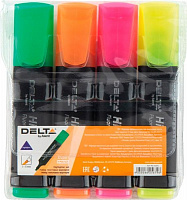 Набір текстових маркерів Axent 1-5 мм 4 шт. D2501-40 різнокольоровий 