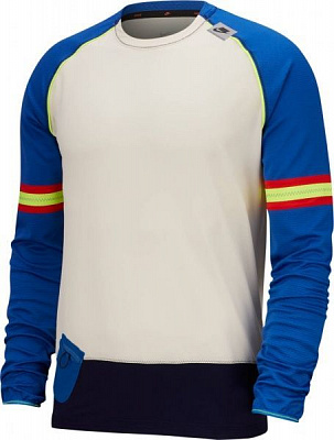 Футболка Nike M NK WILD RUN MIDLAYER 2 CJ0739-110 XL белый