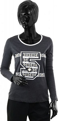 Футболка Proxima Azzurra AZZURRACHARCOAL MEL M темно-сірий меланж