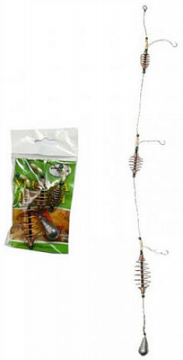 Оснастка Fishing ROI 30 г карась с тремя пружинами 30г RU11119