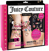 Набор для изготовления браслета Make it Real Juicy Couture «Розовый звездопад» MR4408