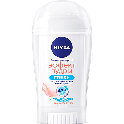 Антиперспирант для женщин Nivea Ефект пудри Fresh 40 мл