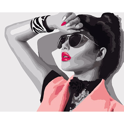 Картина по номерам Яркий Акцент 953980 40x50 см Santi 