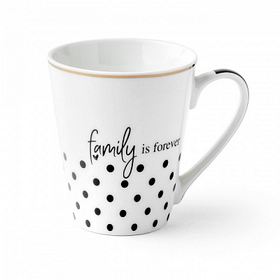 Чашка Black & White 310 мл RH-101032006-2 Rosem Home