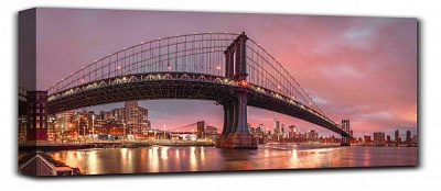 Репродукция New York 330-PanoC03 50x120 см RozenfeldArt 