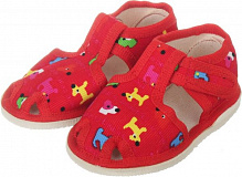 Капці для дівчаток Экотапок р.20 червоний 1085 